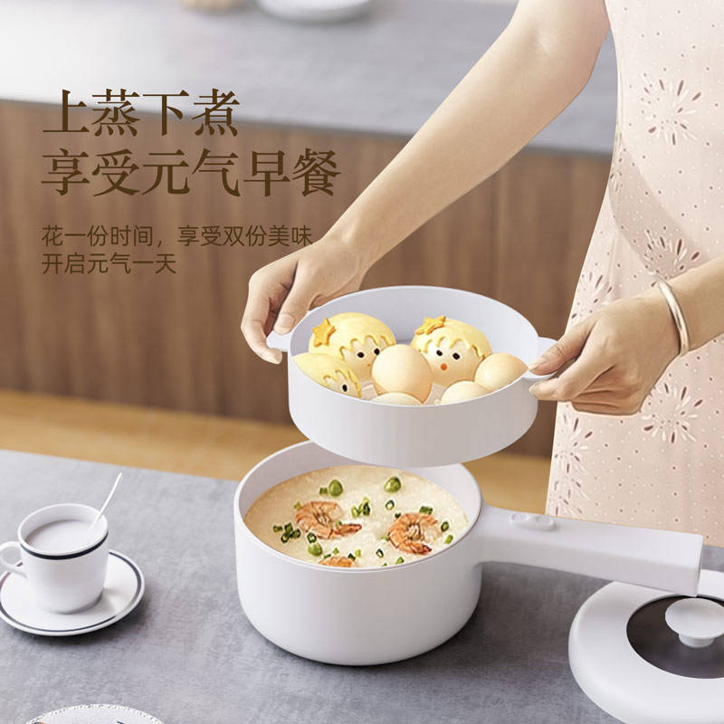 炒蒸炸煮样样行轻松搞定一日三餐！k8凯发现代电煮锅！不用明火煎(图4)